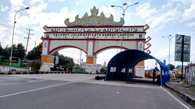 5 Posko Penyekatan Bandar Lampung Telah Berdiri, Tapi Kosong Molongpong, ke Mana Petugas yang Berjaga?