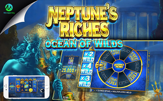 Goldenslot Neptune's Riches Ocean of Wilds