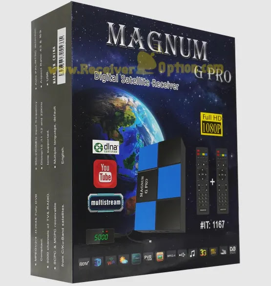 MAGNUM G PRO GX6605S U35 NEW SOFTWARE WITH YOUTUBE UPDATE API KEY OPTION 03 MARCH 2022