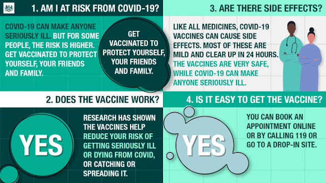 vaccination facts from the UK NHS