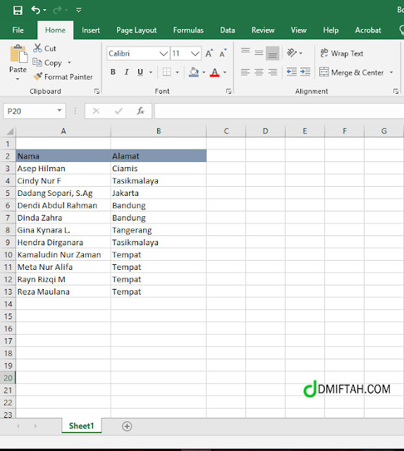 daftar-nama-undangan-excel