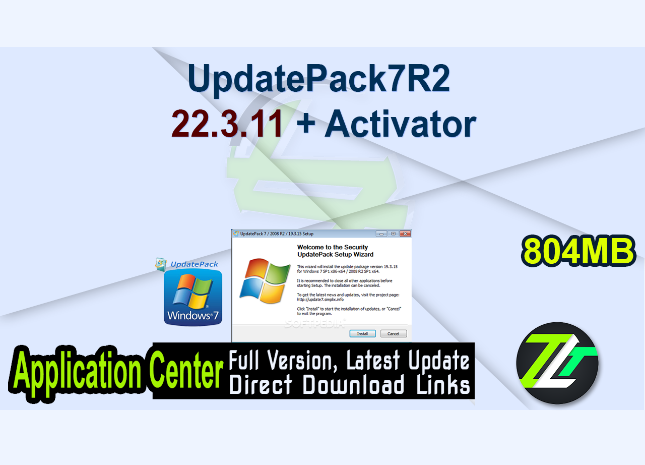 UpdatePack7R2 22.3.11 + Activator