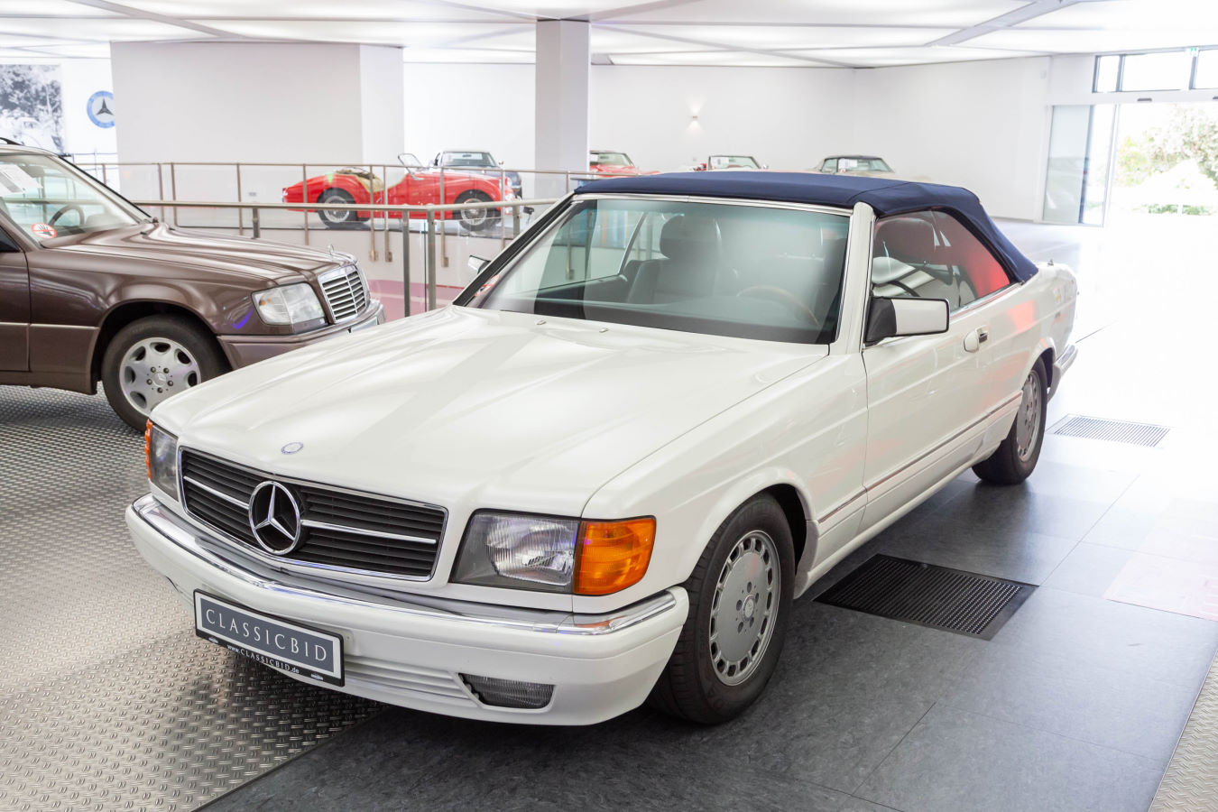 Mercedes-Benz C 126 500 SEC Styling Garage Marbella Cabriolet classic-weiß