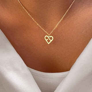 bijoux coeur femme