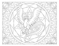 Mandalas de pokemon para colorear