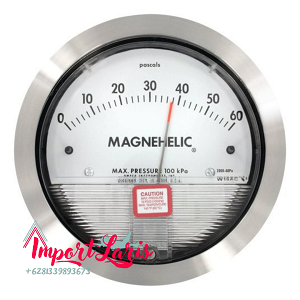 Jual Alat Cek Suhu Ruang Darurat Magnehelic Gauge Dwyer 2000-200MM