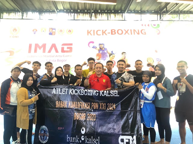 BK PON Kick Boxing, Kalimantan Selatan Turunkan 10 Atlet