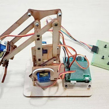 Arduino 4-axis robotic control