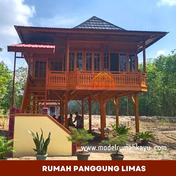 Rumah Kayu Bongkar Pasang