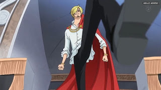 ワンピースアニメ WCI編 807話 サンジ Vinsmoke Sanji | ONE PIECE Episode 807