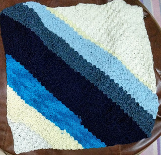 Transverse Blanket - a Free Crochet Pattern from Sweet Nothings Crochet