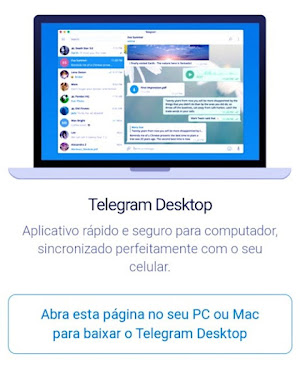 Telegram no Computador