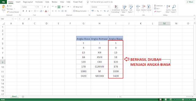 Cara Mengubah Angka Biasa Menjadi Angka Romawi (atau Sebaliknya) di Microsoft Excel