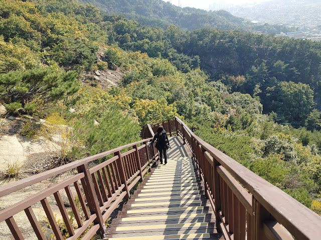 용마산 나무데크