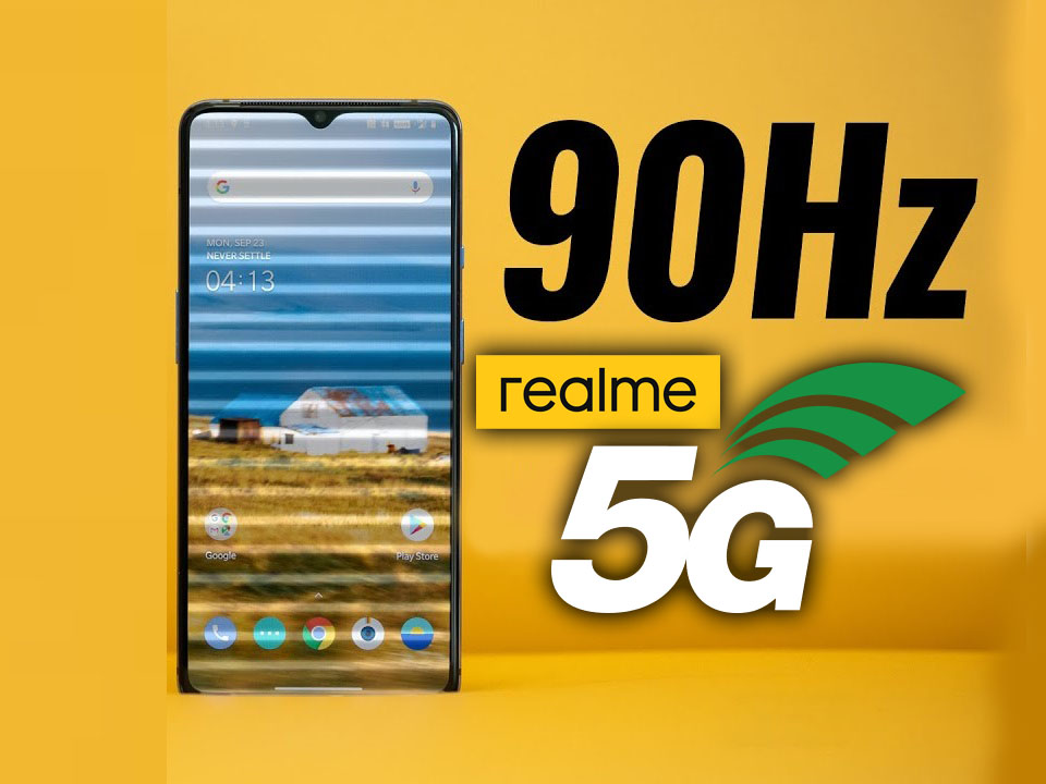 Realme 5G smartphone