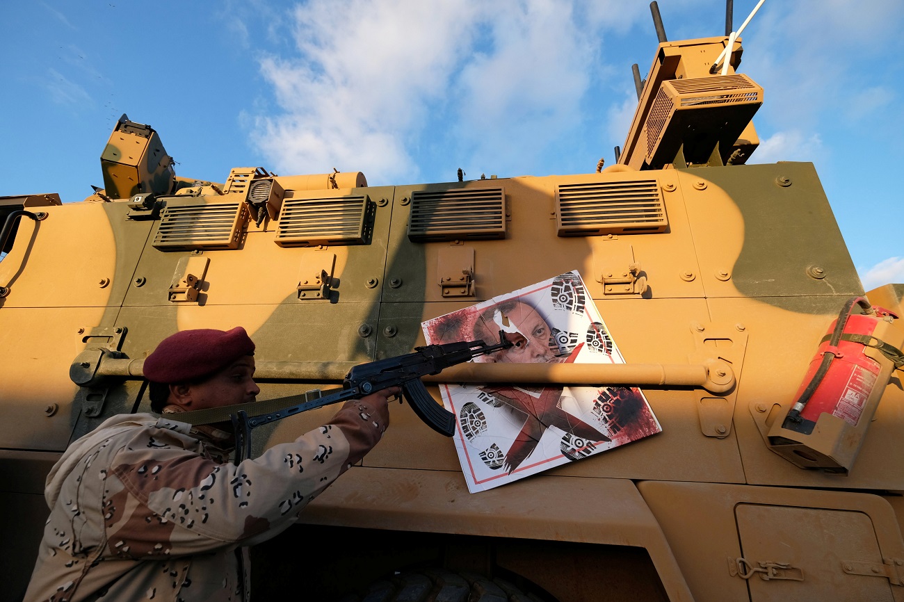 الشعب الليبي يرفض المرتزقة