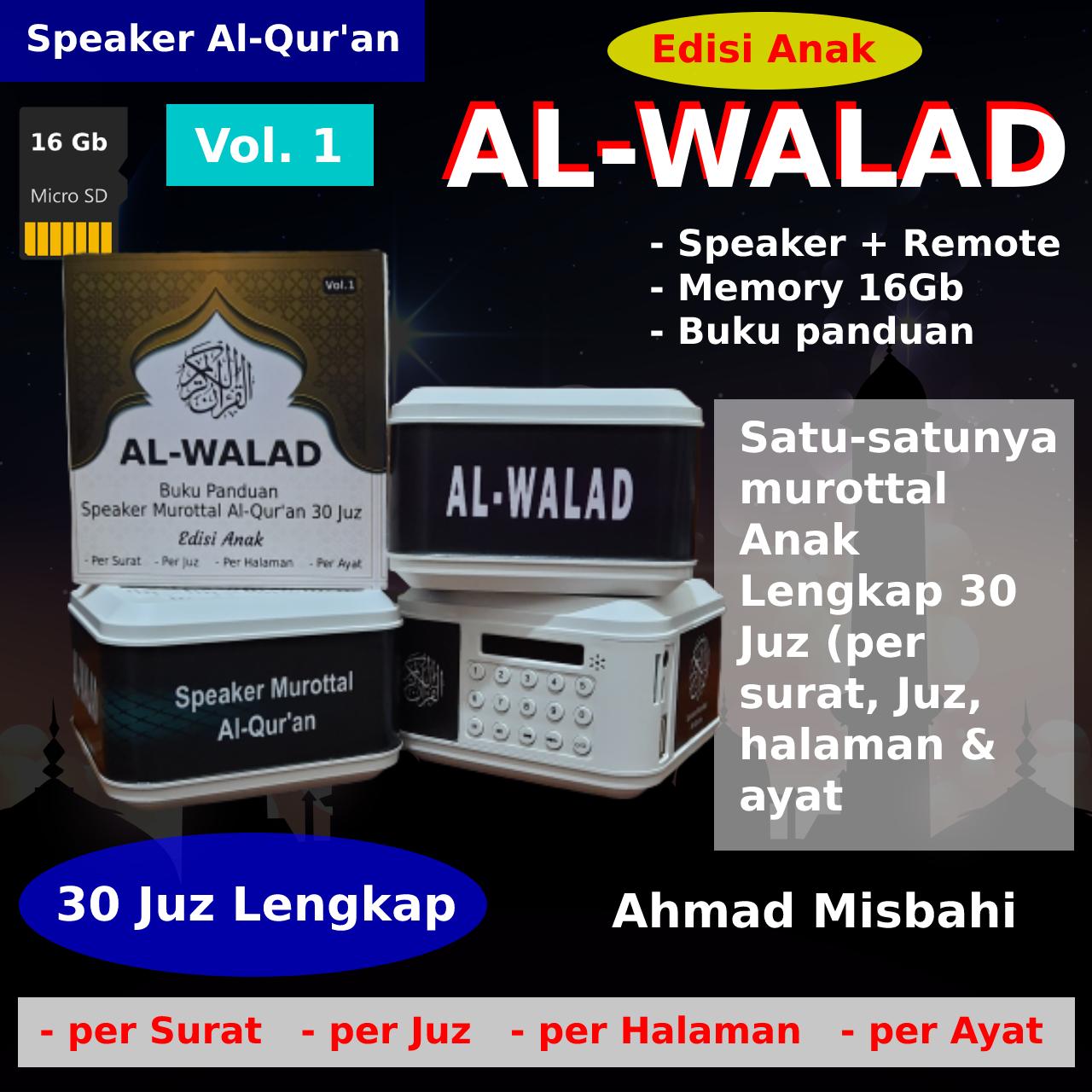 Distributor Speaker Murottal Al-Quran 30 Juz Lengkap  di Padang Silahkan WA ke 081-652-5432
