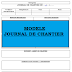 " MODÈLE JOURNAL DE CHANTIER "