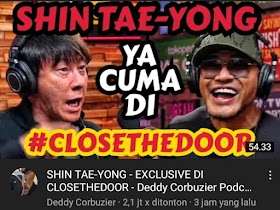 Podcast Bareng Shin Tae Yong Trending, Deddy Corbuzier Dikritik, Ini Penyebabnya