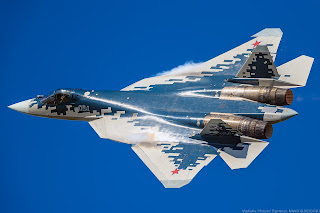 Russia's SU 57 fighter jet