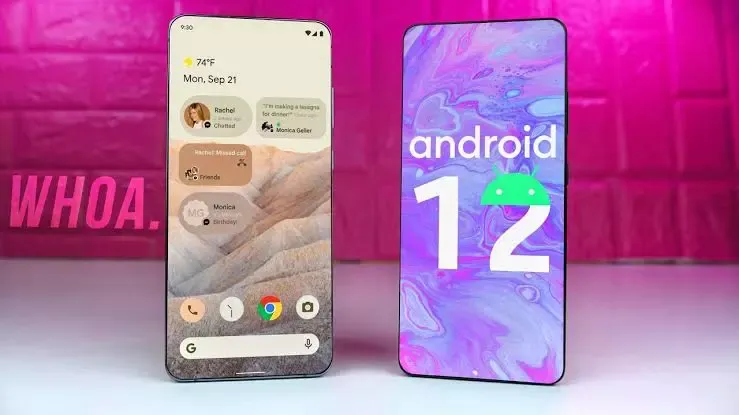 Android 12 introduced;