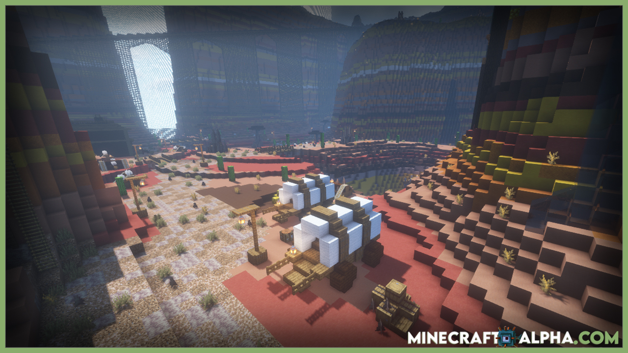 Minecraft Golden Gorge Map 1.17.1 Minecraft Golden Gorge Map 1.17.1