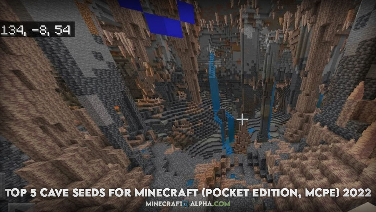 Top 5 Cave Seeds for Minecraft (Pocket Edition, MCPE) 2022