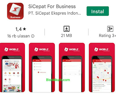 cek resi Sicepat lewat aplikasi SiCepat.