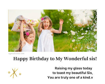 bleshing birthday wishes for sister