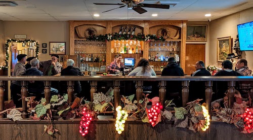 The Centro Basco bar is always populated by Basque folks that seem fresh from the fields