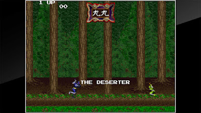 Arcade Archives Mirai Ninja game screenshot