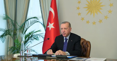 Cumhurbaşkanı Erdoğan, Afganistan konulu G20 Olağanüstü Liderler Zirvesi'ne video konferans ile katıldı