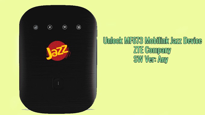 How to unlock MF673 (Mobilink Jazz) in just five minutes