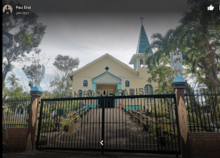 Facade of San Roque Parish - Catarman, Camiguin