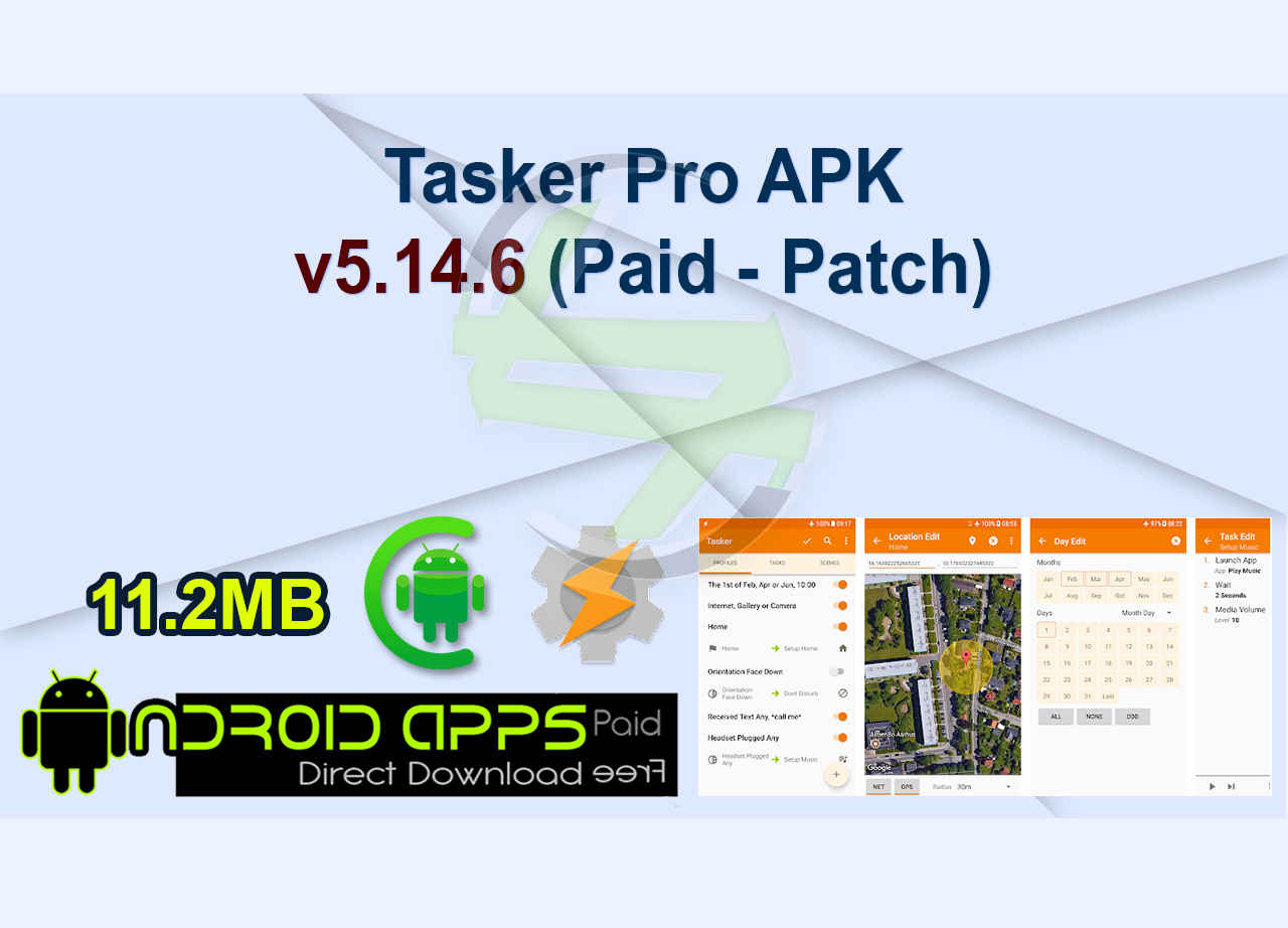 Tasker Pro v5.14.6 (Paid Patch) Free