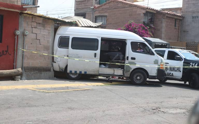 Ejecutan a chofer de combi y lesionan a su pareja en Ixtapaluca