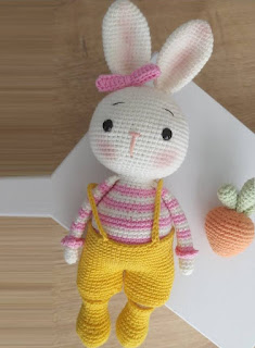 PATRON GRATIS CONEJO AMIGURUMI 49418 🐰