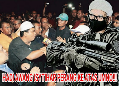Hadi Awang Isytihar Perang Ke Atas UMNO!!!