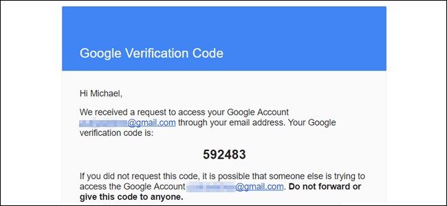 نسيان كلمة مرور gmail