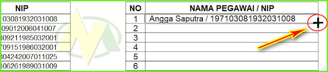 Cara Menggabungkan 2 Kolom Baris Menjadi 1 Kolom di Excel.