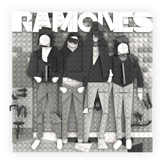 Lego album covers - The Ramones