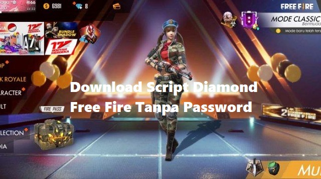 Download Script Diamond Free Fire Tanpa Password