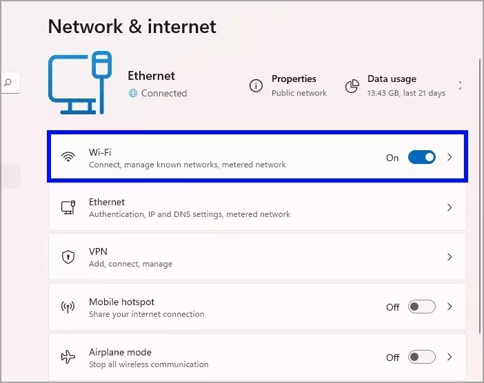 8-buka-halaman-wifi-windows-11