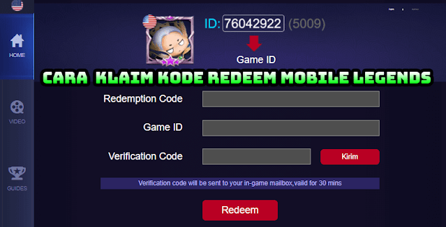 How to Claim Redeem Code Mobile Legends