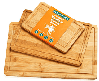 $17.47, FURNINXS Bamboo Cutting Board Set of 3