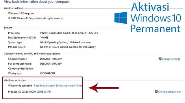  Mungkin anda sering sekali menemukan komputer ataupun laptop anda tampil peringatan yang  Cara Aktivasi Windows 10 Offline Terbaru