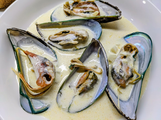 Resipi Creamy Mussels