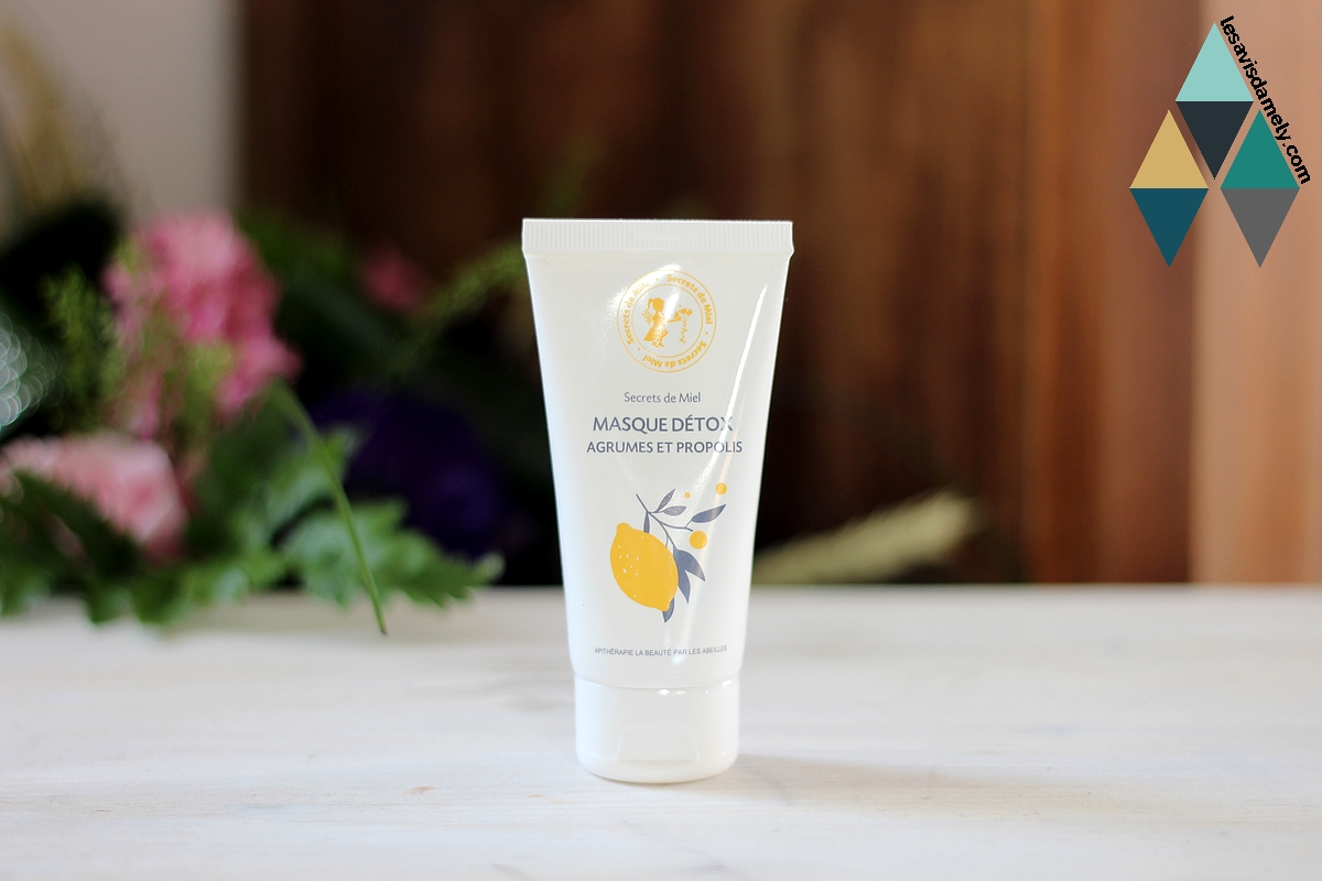 test masque detox agrumes propolis secrets de miel