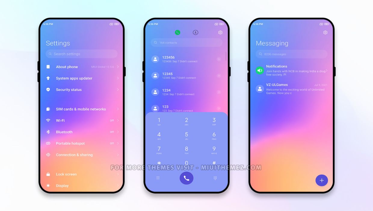 Colorful Gradient MIUI Theme