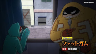 ヒロアカ アニメ 4期7話 プロヒーロー ファットガム Fat Gum | 僕のヒーローアカデミア70話 My Hero Academia